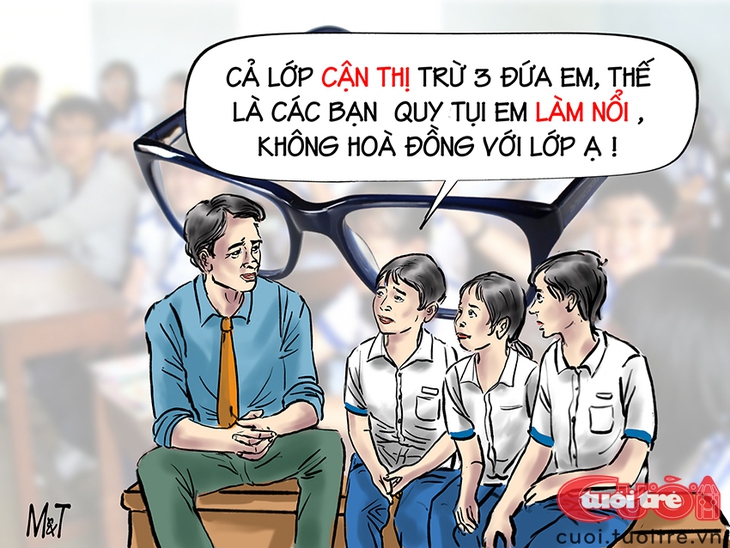 Hàng triệu trẻ em Việt Nam cận thị, không cận mới là chuyện lạ - Ảnh 1.