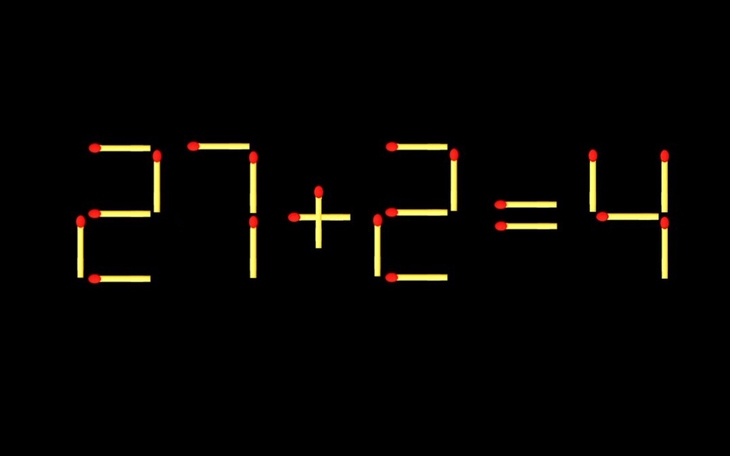 Thử tài IQ: Di chuyển một que diêm để 4-3=64 thành phép tính đúng - Ảnh 7.