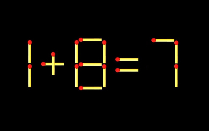 Thử tài IQ: Di chuyển một que diêm để 18+5=6 thành phép tính đúng - Ảnh 9.