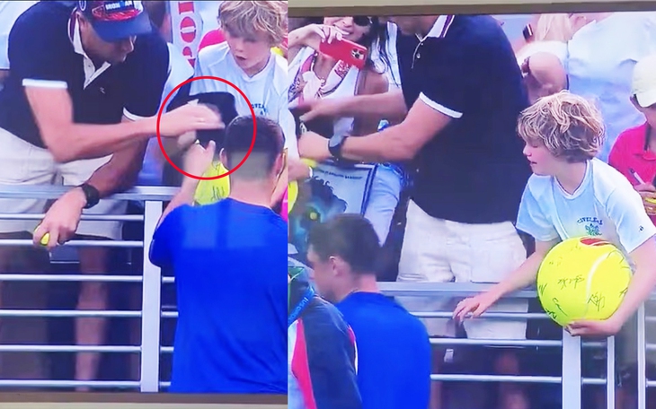 Sabalenka ‘ghẹo’ bạn trai sau màn cầu hôn lãng mạn ở trận đấu của mình tại US Open - Ảnh 2.