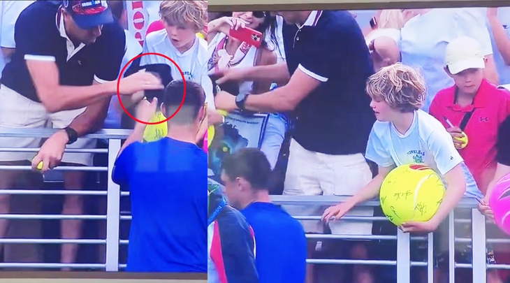 Bé trai hụt quà, Majchrzak nhờ cộng đồng mạng tìm lại ở US Open - Ảnh 1.