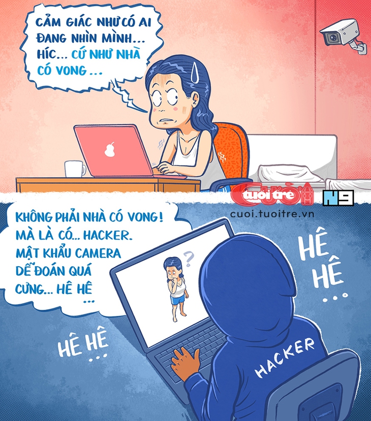 Camera an ninh trong tháng cô hồn - Ảnh 1.