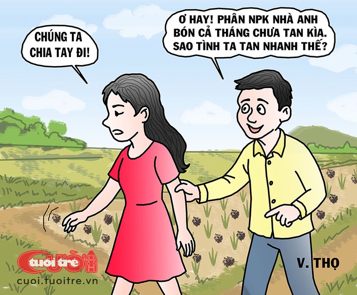 Tình ta tan nhanh hơn cả phân NPK - Ảnh 1.