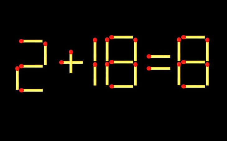 Thử tài IQ: Di chuyển một que diêm để 18+5=6 thành phép tính đúng - Ảnh 7.