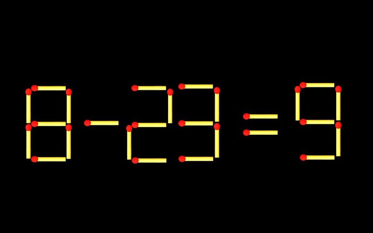 Thử tài IQ: Di chuyển một que diêm để 8+5=9 thành phép tính đúng - Ảnh 7.
