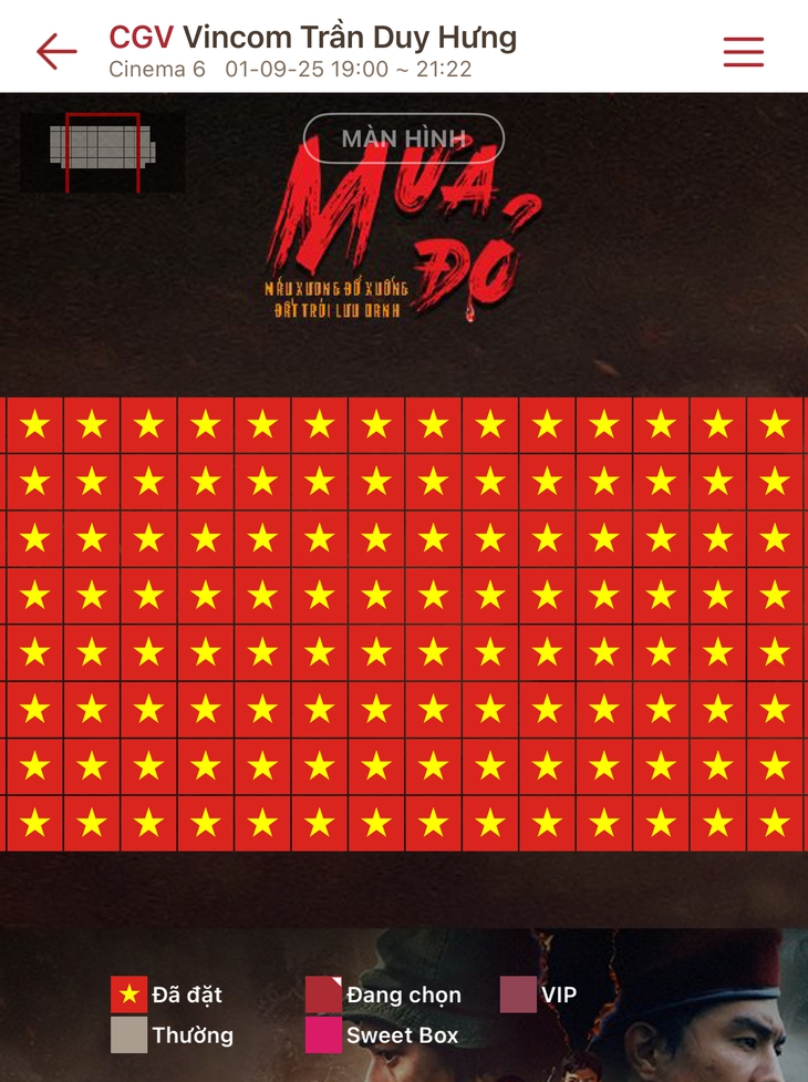 'Mưa đỏ' cháy vé toàn quốc, thu 380 tỉ sau 12 ngày, vừa lập 2 kỷ lục mới - Ảnh 3.