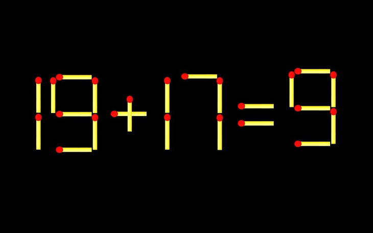 Thử tài IQ: Di chuyển một que diêm để 11-19=5 thành phép tính đúng - Ảnh 7.