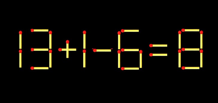 Thử tài IQ: Di chuyển một que diêm để 19+16=8 thành phép tính đúng - Ảnh 2.
