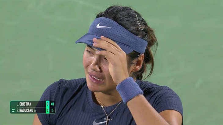 Emma Raducanu bật khóc lúc đang thi đấu tại Korea Open - Ảnh 1.