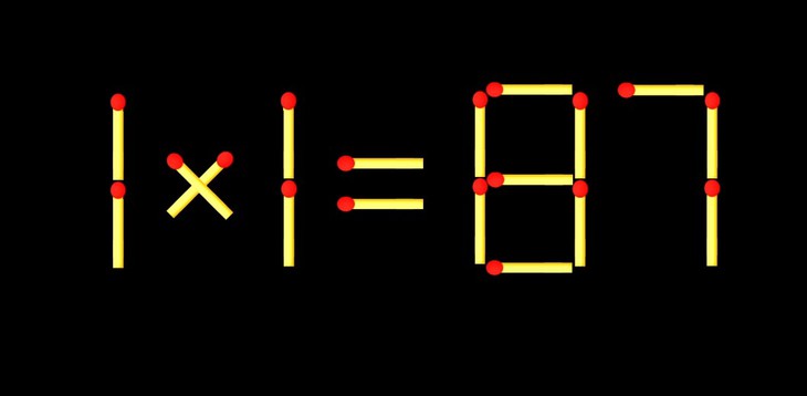 Thử tài IQ: Di chuyển một que diêm để 11+8=8 thành phép tính đúng - Ảnh 5.