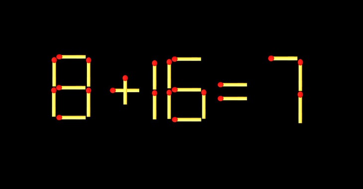 Thử tài IQ: Di chuyển một que diêm để 11+8=8 thành phép tính đúng - Ảnh 3.