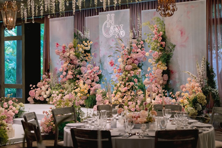 Đám cưới lãng mạn của Hồ Quang Hiếu - Tuệ Như, con trai 8 tháng tuổi nhận vai trò đặc biệt - Ảnh 4.