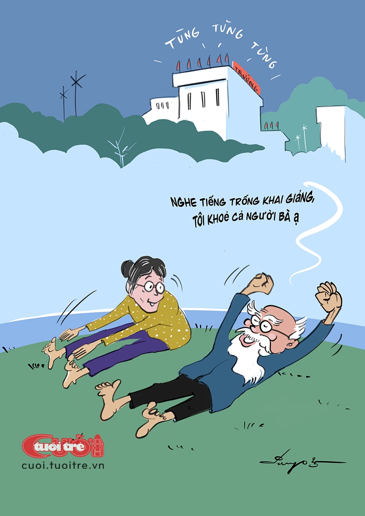 khai trường - Ảnh 1.