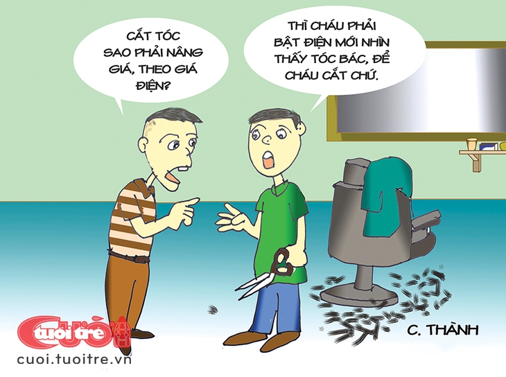 Cắt tóc thì liên quan gì tới giá điện? - Ảnh 1.