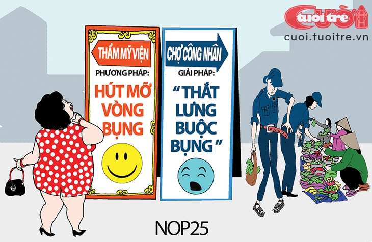 Giải pháp tạm thời ở chợ công nhân - Ảnh 1.