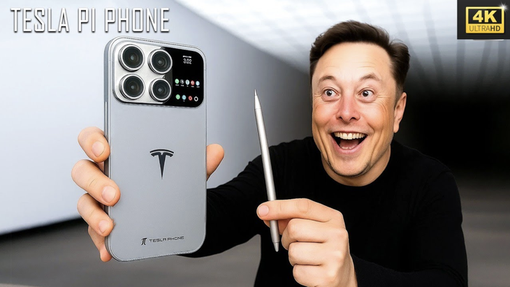 Thực hư Elon Musk sẽ ra mắt điện thoại Tesla để đối đầu iPhone 17 - Ảnh 1.
