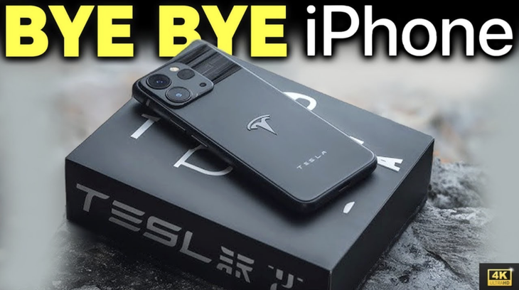 Thực hư Elon Musk sẽ ra mắt điện thoại Tesla để đối đầu iPhone 17 - Ảnh 2.