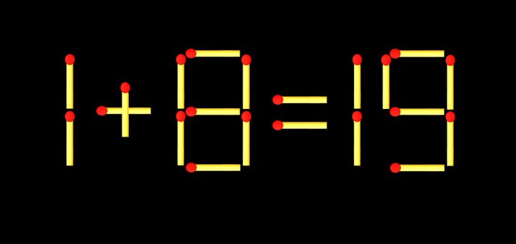 Thử tài IQ: Di chuyển một que diêm để 3+14=8 thành phép tính đúng - Ảnh 3.