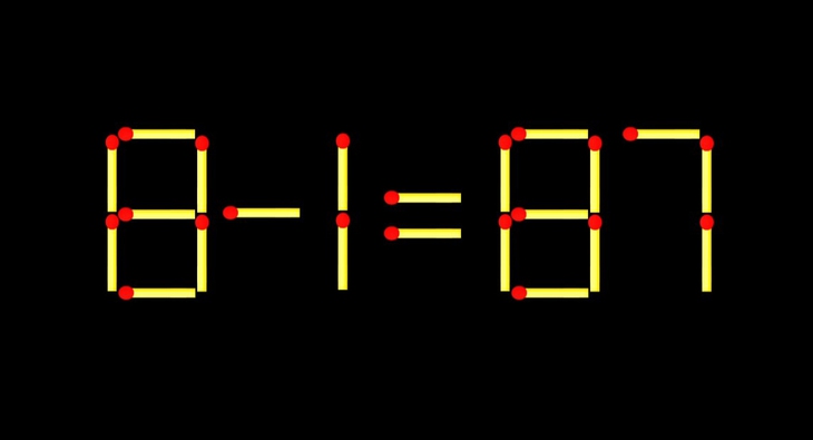 Thử tài IQ: Di chuyển một que diêm để 15-16=9 thành phép tính đúng - Ảnh 5.