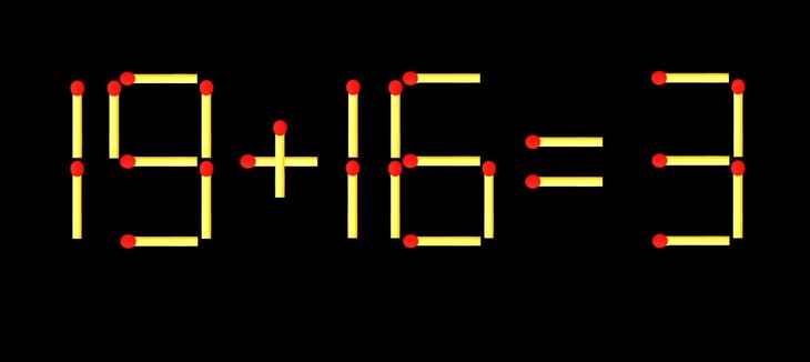 Thử tài IQ: Di chuyển một que diêm để 15+4=8 thành phép tính đúng - Ảnh 3.