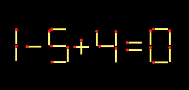 Thử tài IQ: Di chuyển một que diêm để 15+4=8 thành phép tính đúng - Ảnh 2.