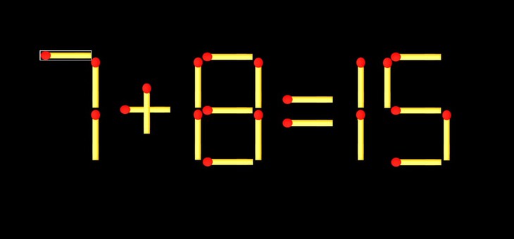 Thử tài IQ: Di chuyển một que diêm để 3+14=8 thành phép tính đúng - Ảnh 4.