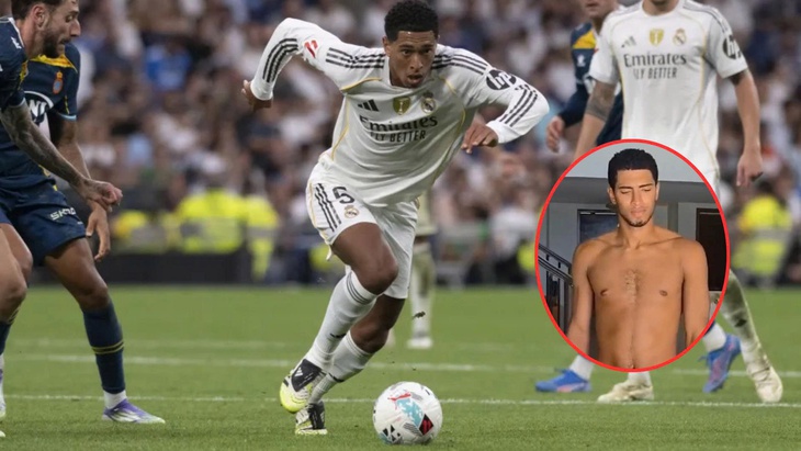 Bellingham thay đổi ngoại hình sau yêu cầu 'giảm cơ' của Real Madrid - Ảnh 1.