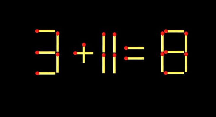 Thử tài IQ: Di chuyển một que diêm để 12+19=12 thành phép tính đúng - Ảnh 5.