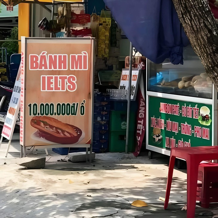 Ảnh vui 24-9:  Hết hồn bánh mì IELTS - 10.000.000 đồng/ổ - Ảnh 1.