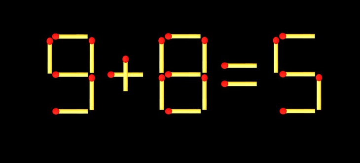 Thử tài IQ: Di chuyển một que diêm để 82-6=8 thành phép tính đúng - Ảnh 2.