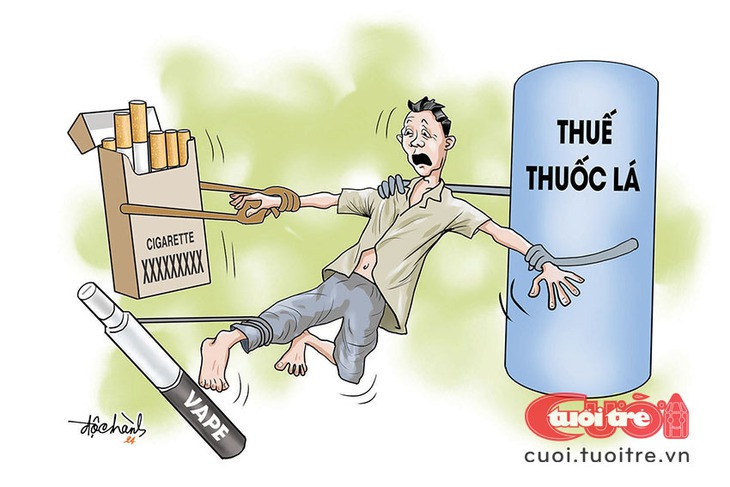 Người nghiện thuốc lá bị... giằng xé - Ảnh 1.