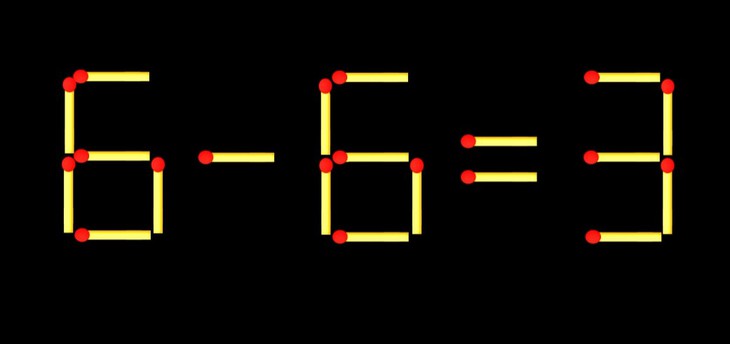 Thử tài IQ: Di chuyển một que diêm để 13+7=6 thành phép tính đúng - Ảnh 3.