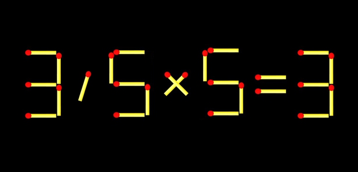 Thử tài IQ: Di chuyển một que diêm để 39x5=3 thành phép tính đúng - Ảnh 2.