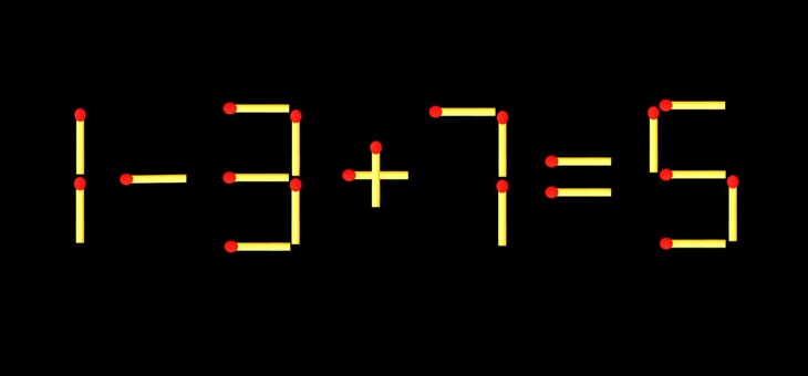 Thử tài IQ: Di chuyển một que diêm để 13+7=6 thành phép tính đúng - Ảnh 2.