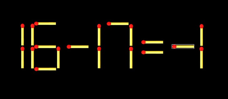 Thử tài IQ: Di chuyển một que diêm để 16+8=9 thành phép tính đúng - Ảnh 6.