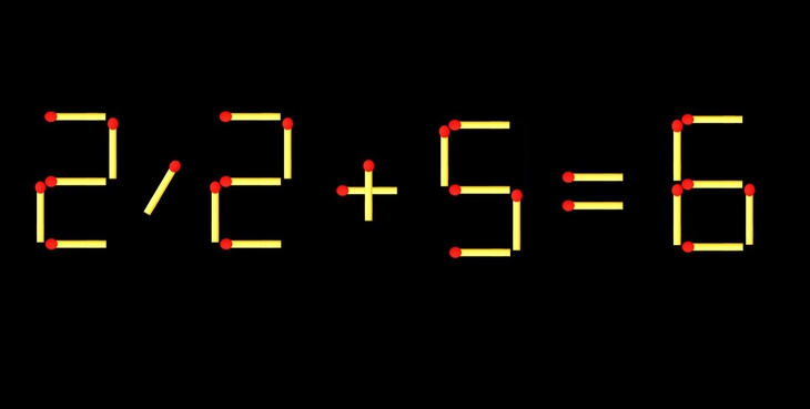 Thử tài IQ: Di chuyển một que diêm để 22+9=6 thành phép tính đúng - Ảnh 2.