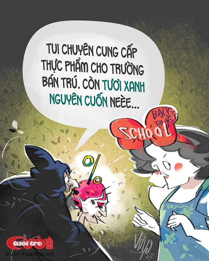 Mụ phù thủy tính đầu độc cả trường bán trú của Bạch Tuyết - Ảnh 1.