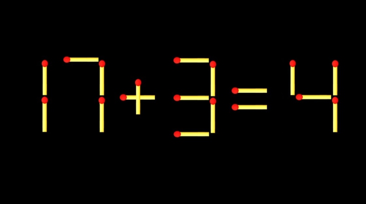 Thử tài IQ: Di chuyển một que diêm để 8+15=5 thành phép tính đúng - Ảnh 5.