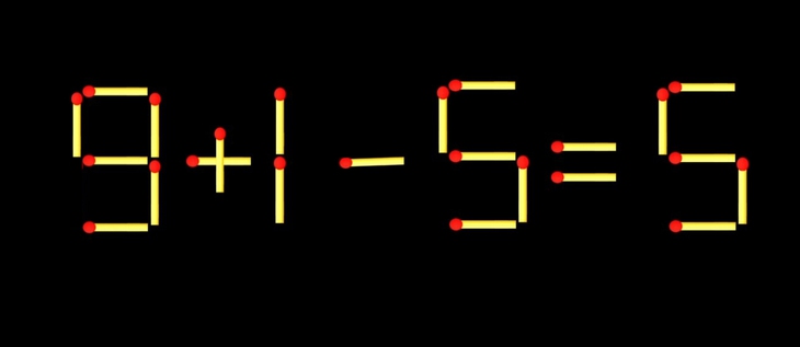 Thử tài IQ: Di chuyển một que diêm để 8+15=5 thành phép tính đúng - Ảnh 2.
