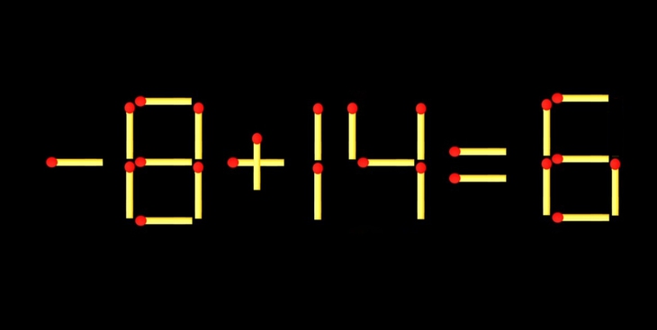 Thử tài IQ: Di chuyển một que diêm để 8+15=5 thành phép tính đúng - Ảnh 4.