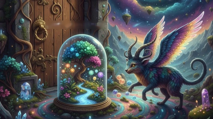 Thử tài tinh mắt: Chú rồng con ẩn giấu ở đâu? - Ảnh 1.