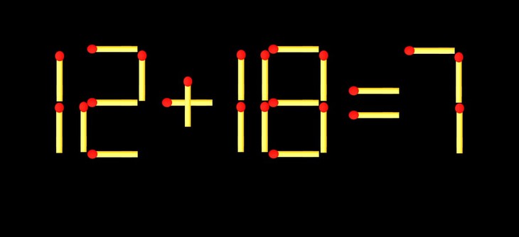 Thử tài IQ: Di chuyển một que diêm để 19-18=6 thành phép tính đúng - Ảnh 3.