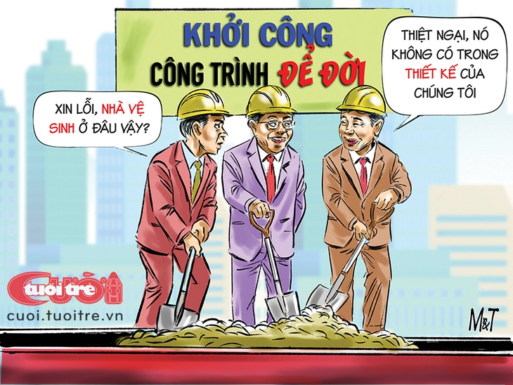 Công trình để đời nhưng thiếu chỗ để giải quyết nỗi buồn - Ảnh 1.