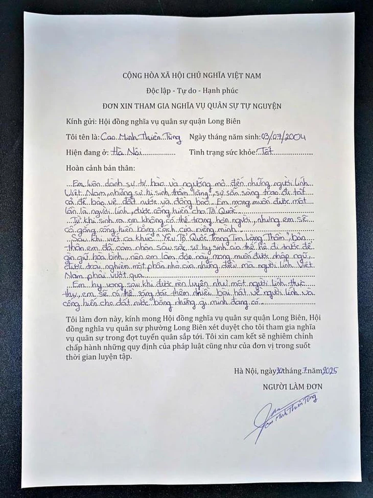 Cao Minh Thiên Tùng - Ảnh 2.