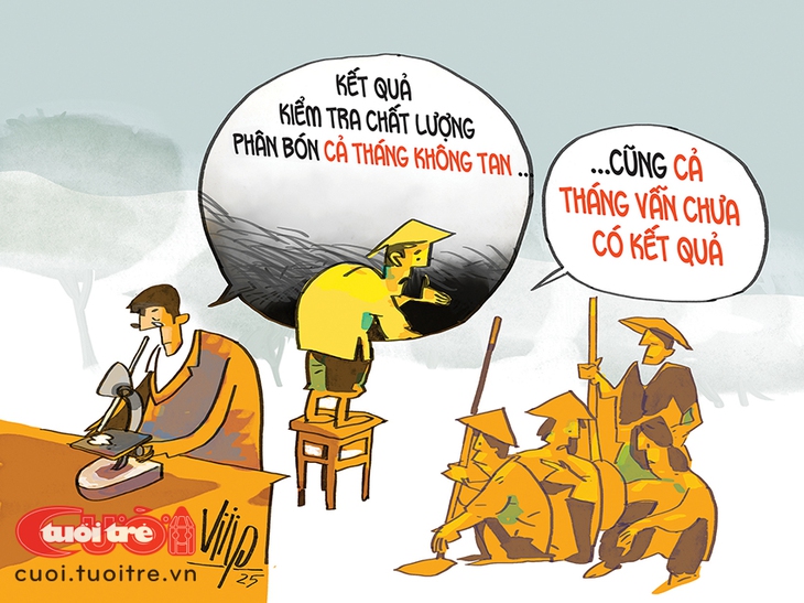 Nông dân 'dài cổ' vì phân bón giả - Ảnh 1.