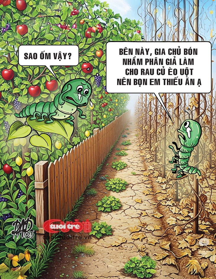 Sâu bọ cũng chào thua phân bón giả - Ảnh 1.