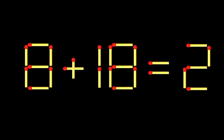 Thử tài IQ: Di chuyển một que diêm để 17+6=8 thành phép tính đúng - Ảnh 9.