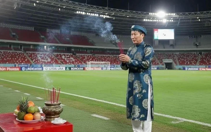 Màn ăn mừng đáng... buồn nhất sự nghiệp thủ môn U23 Jordan - Ảnh 5.