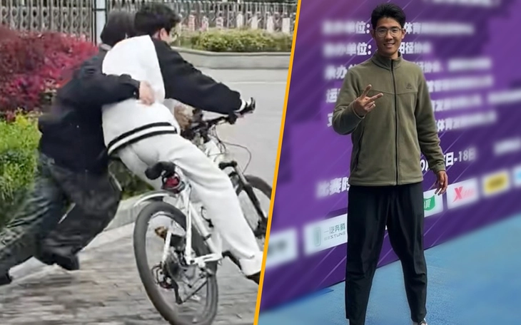 Kèm con học bài, bố nhập viện vì gãy tay sau cú đập bàn - Ảnh 2.