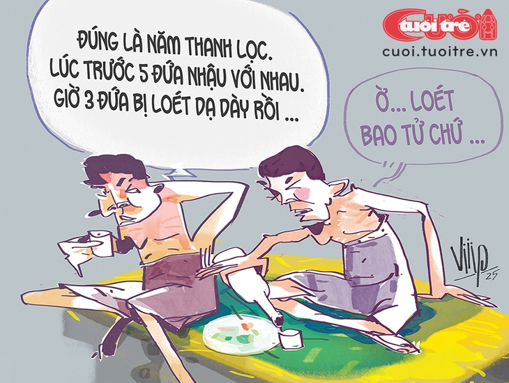 Năm thanh lọc cũng chẳng chừa... bợm nhậu - Ảnh 1.